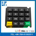 Teclado de silicona del sistema POS